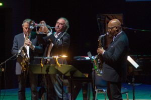 Exzellent: Gianluca und Franco Ambrosetti und Greg Osby beim Jazzfest Bonn. FOTO: JFB